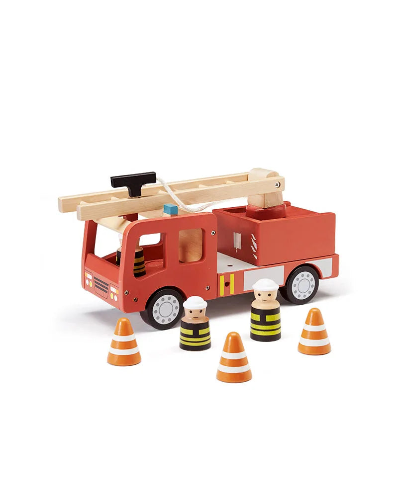 Houten Brandweerauto met ladder