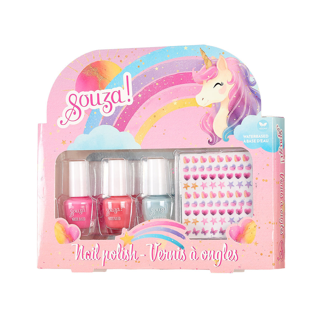 Nagellak & stickers Unicorn
