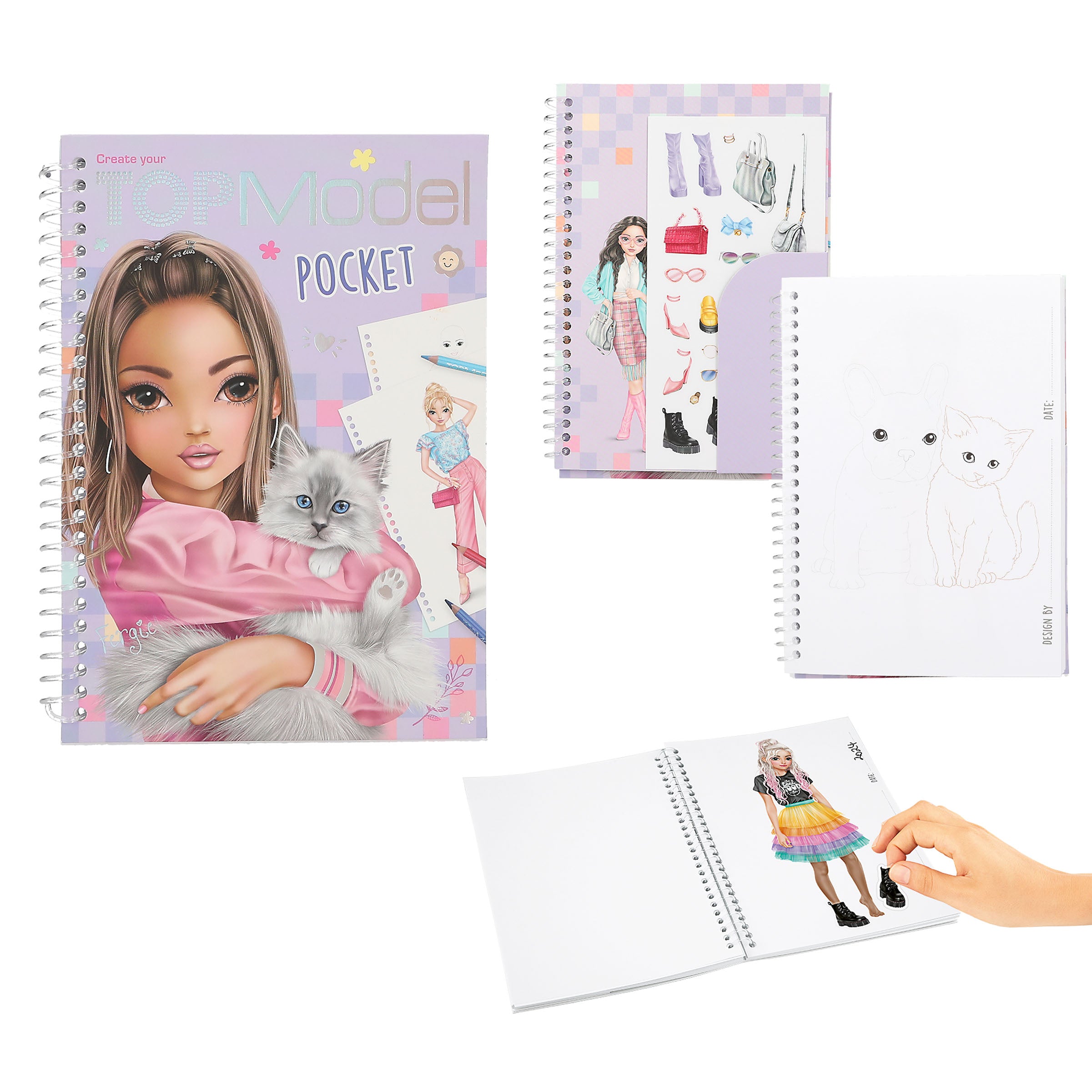 TOPModel Kleurboek Pocket