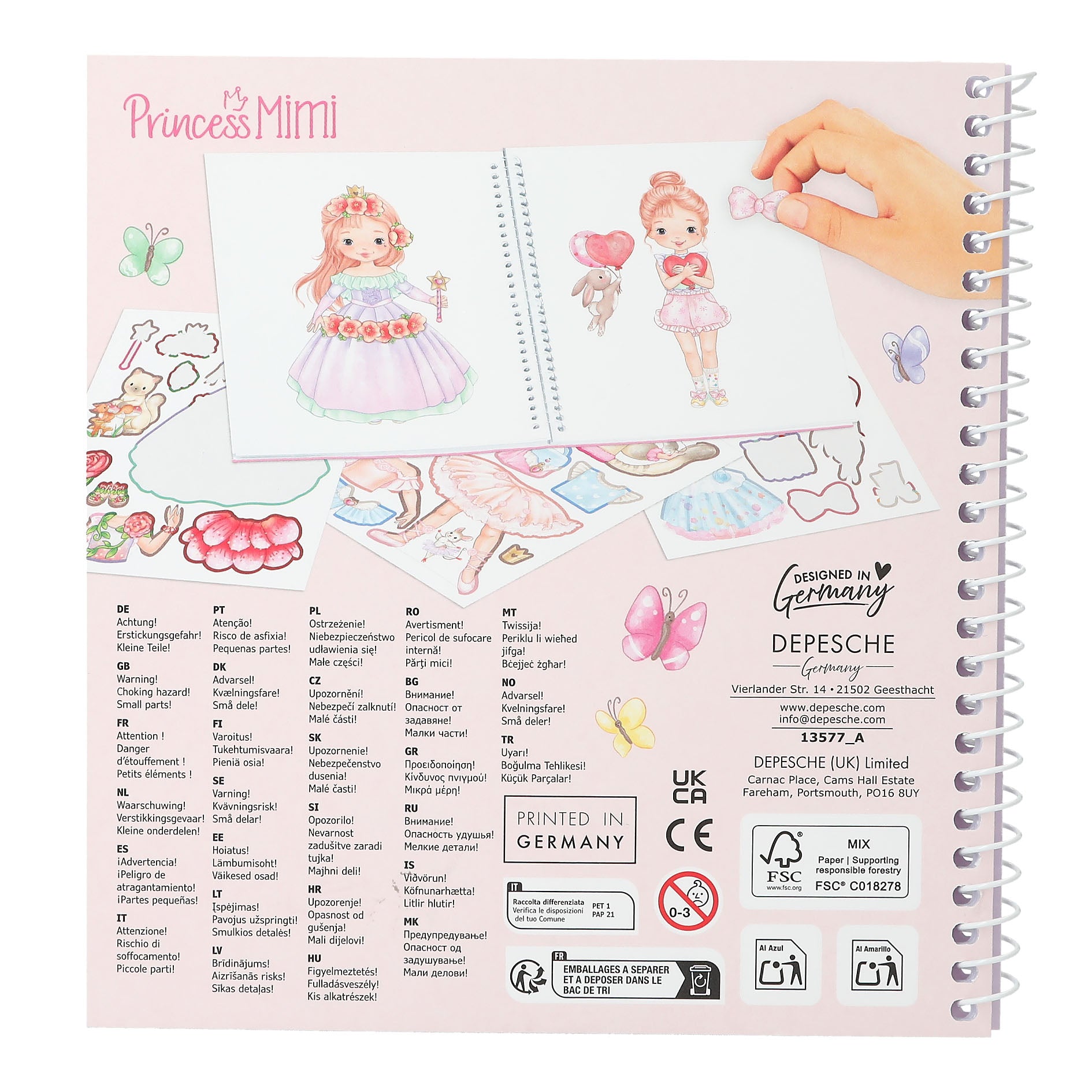 Princess Mimi Stickerboek