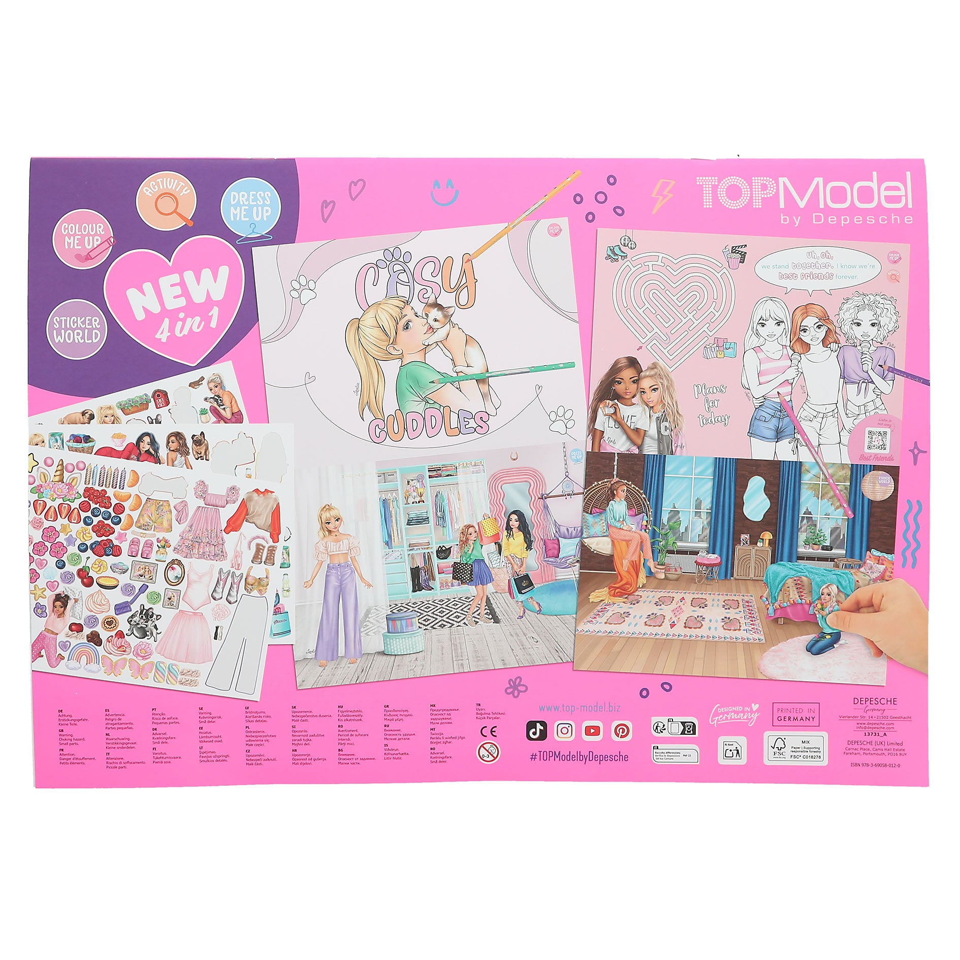 TOPModel XXL Activity Book