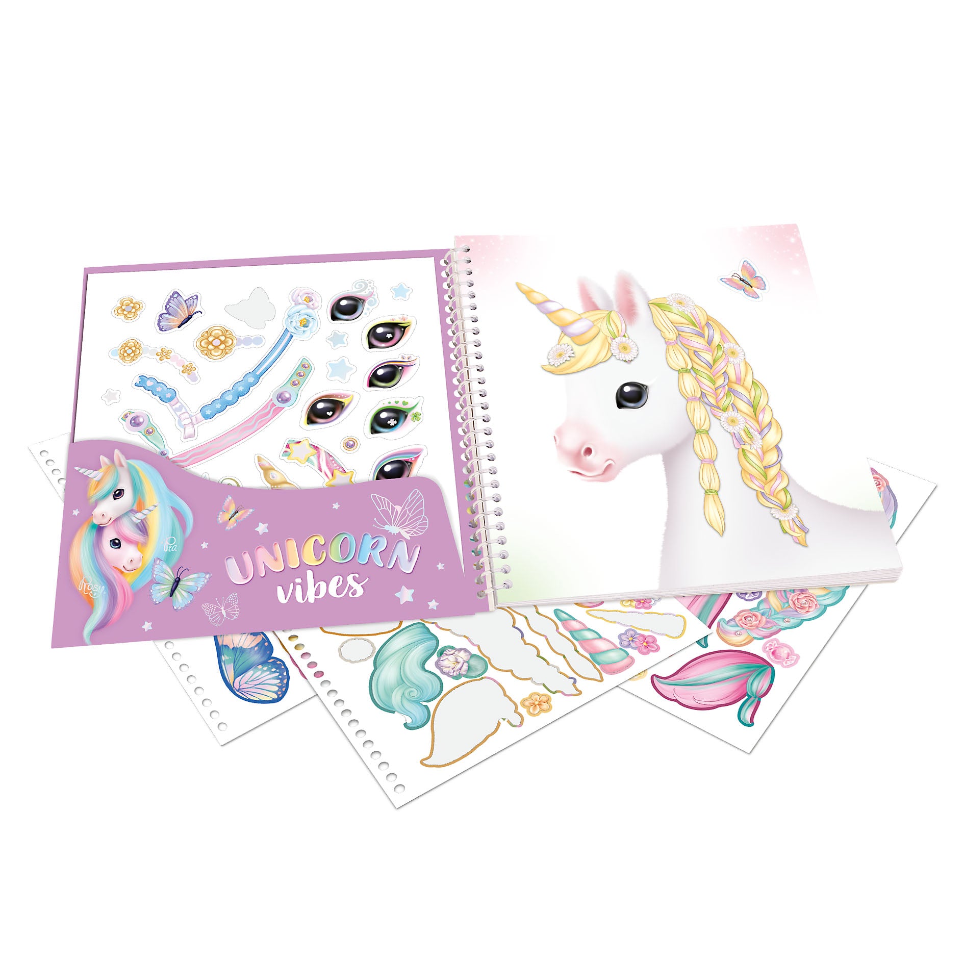 Ylvi Create Your Special Unicorn Stickerboek