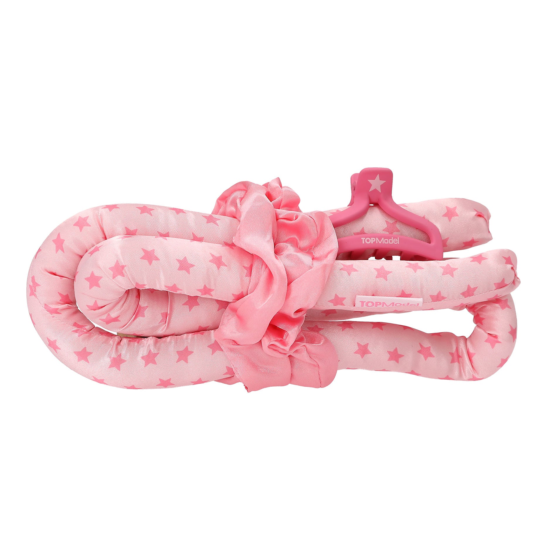 Topmodel krulset zonder warmte