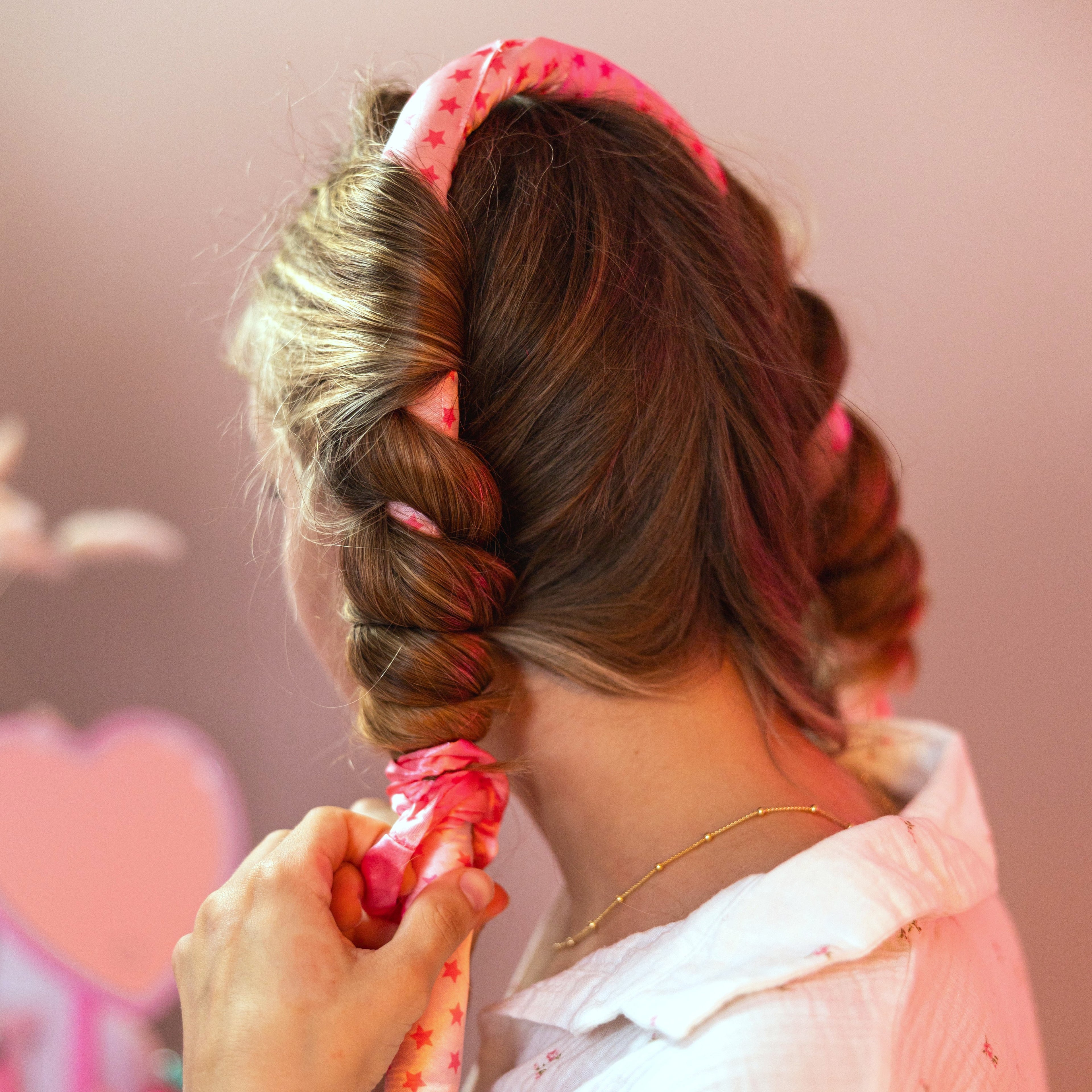 Topmodel krulset zonder warmte