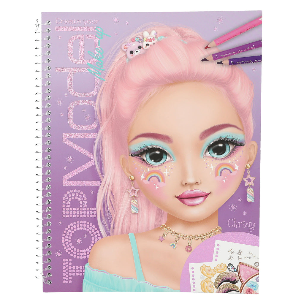 Topmodel create your make-up kleurboek