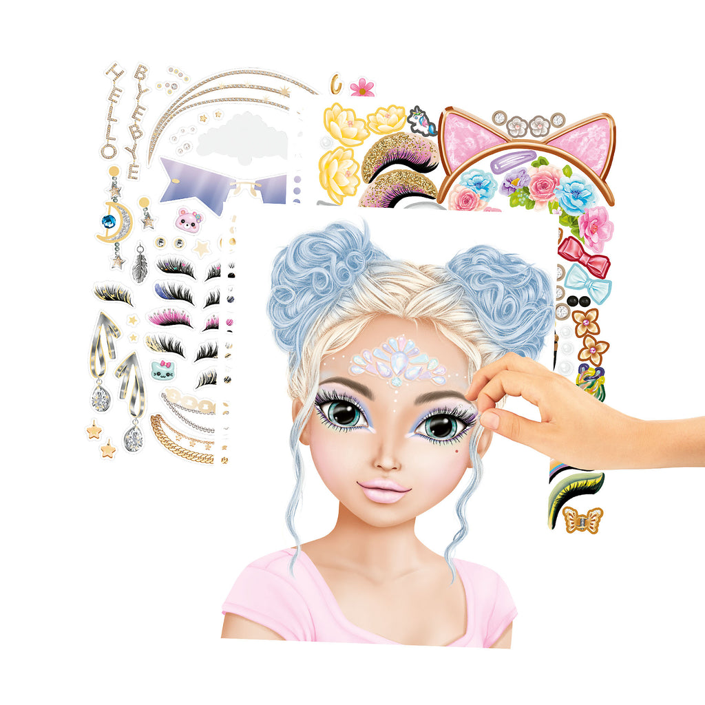 Topmodel create your make-up kleurboek