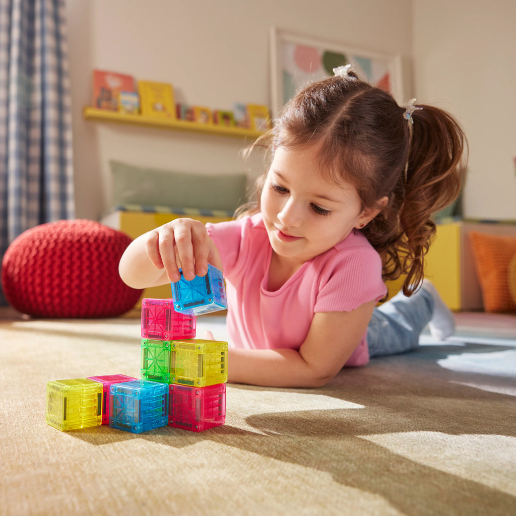 MAGNA-TILES microMAGS Cubes – 9 stuks