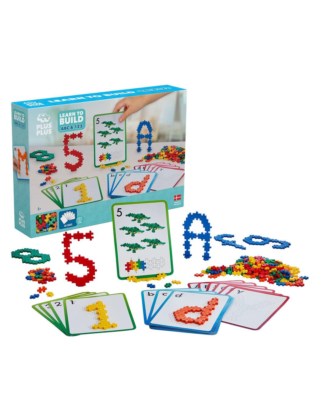 Plus-Plus Learn to Build ABC 123
