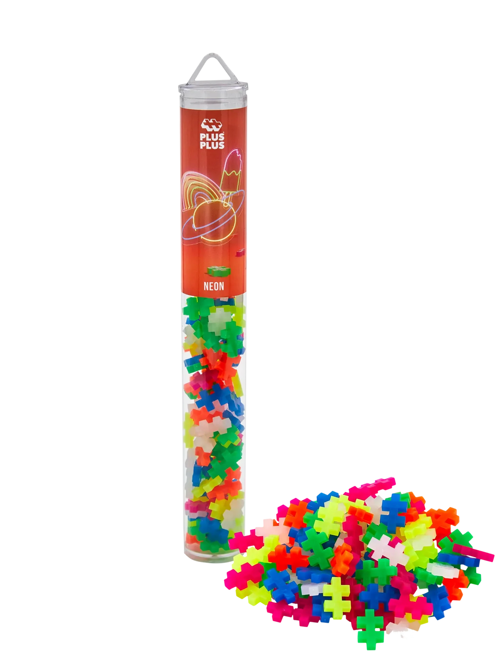 Plus-Plus Mini Tube Neon 100 stuks