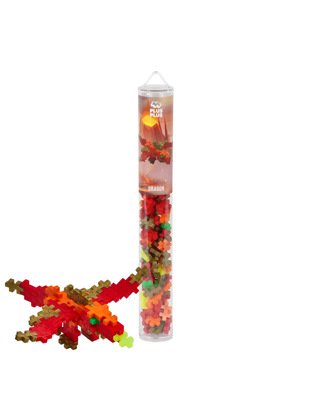 Plus-Plus Mini Tube Draak 100 stuks
