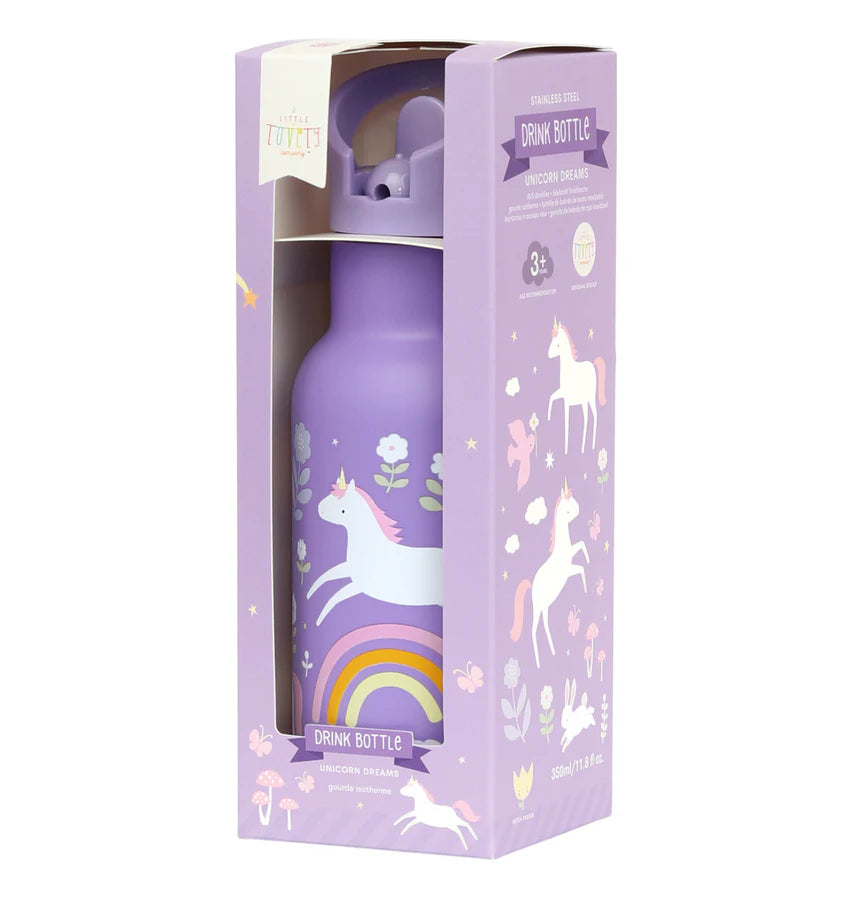 RVS Drinkfles Unicorn Dreams – 350 ml