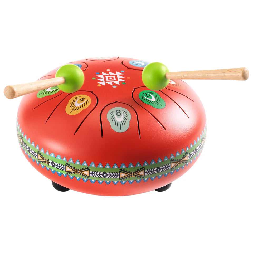 Stalen Tongdrum – Indiaans Thema