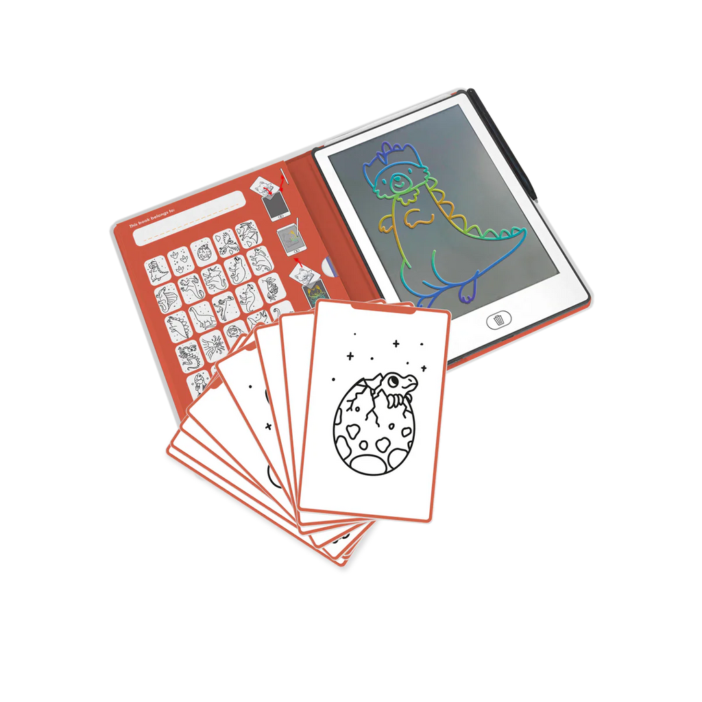 Kidywolf Kidydraw Mini – Tekenbord Dinosaurussen