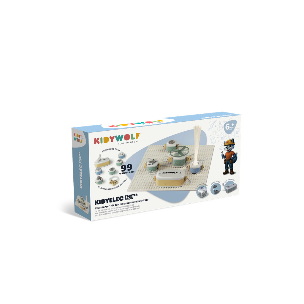 KIDYELEC-STARTER - Mijn eerste elektrische set (11-delig)