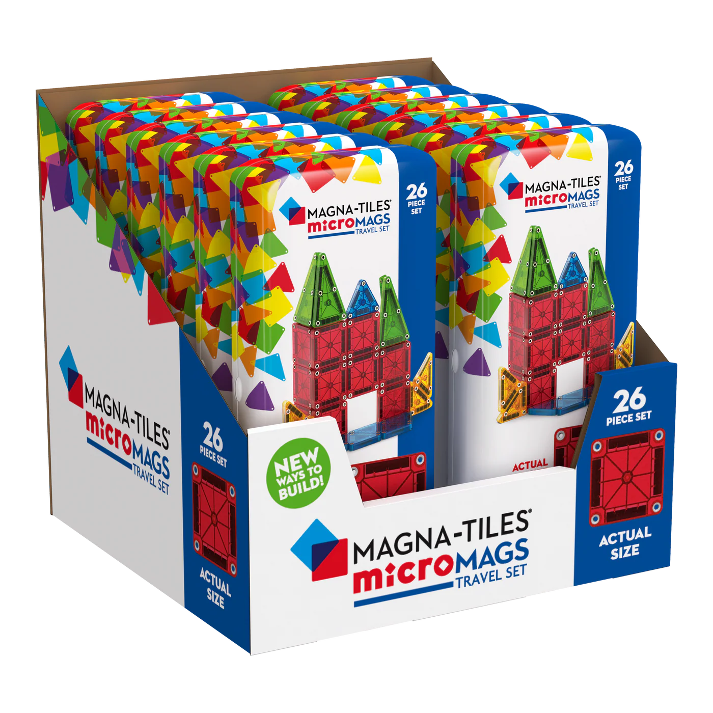 MAGNA-TILES microMAGS  Travelset Magnatiles