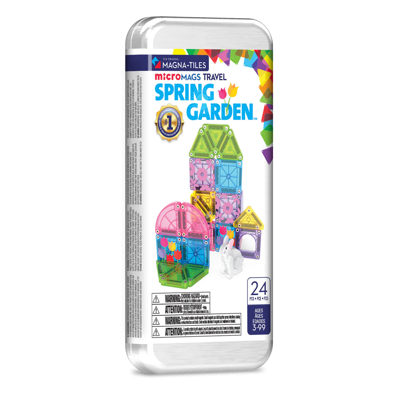MAGNA-TILES microMAGS  Travelset Spring Garden Magnatiles