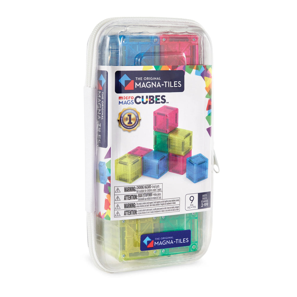 MAGNA-TILES microMAGS Cubes – 9 stuks