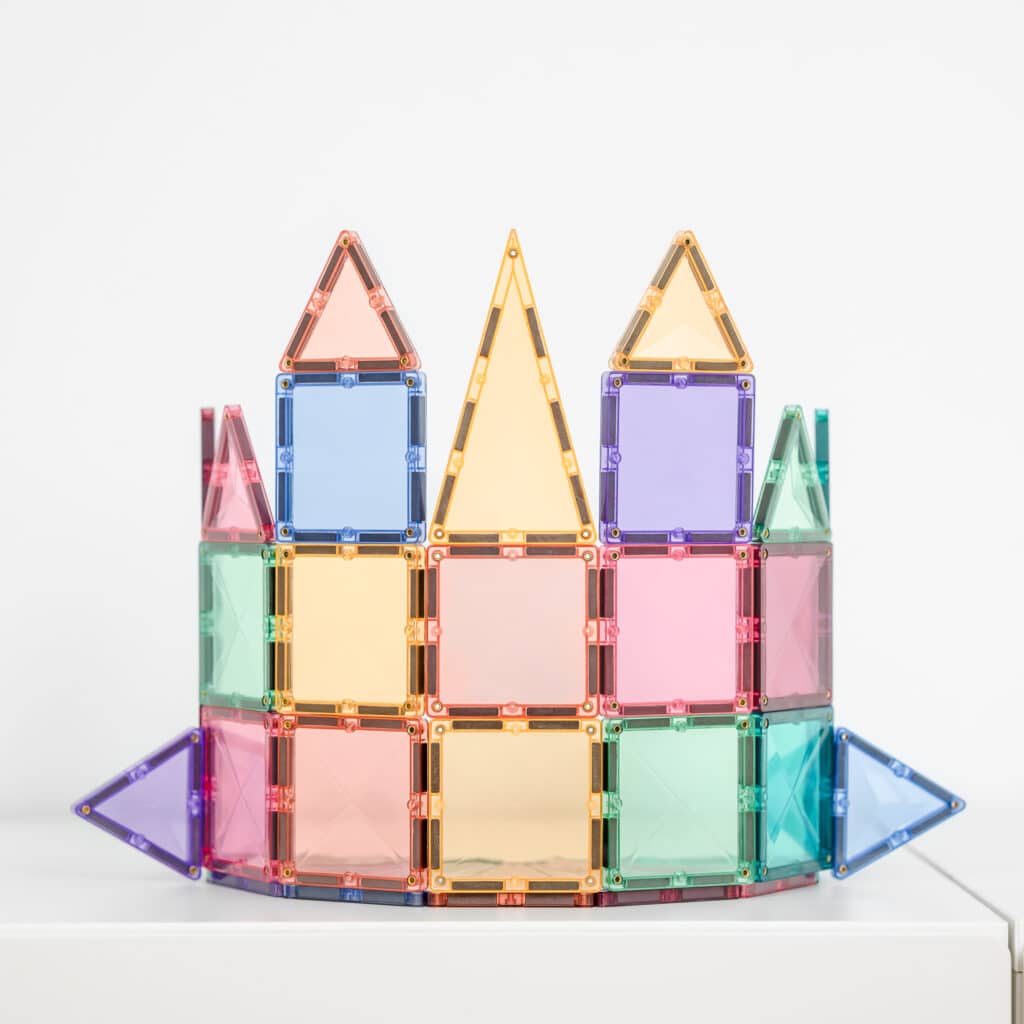 Connetix Pastel Mini Pack 32 stuks – Magnetisch speelgoed in pastelkleuren