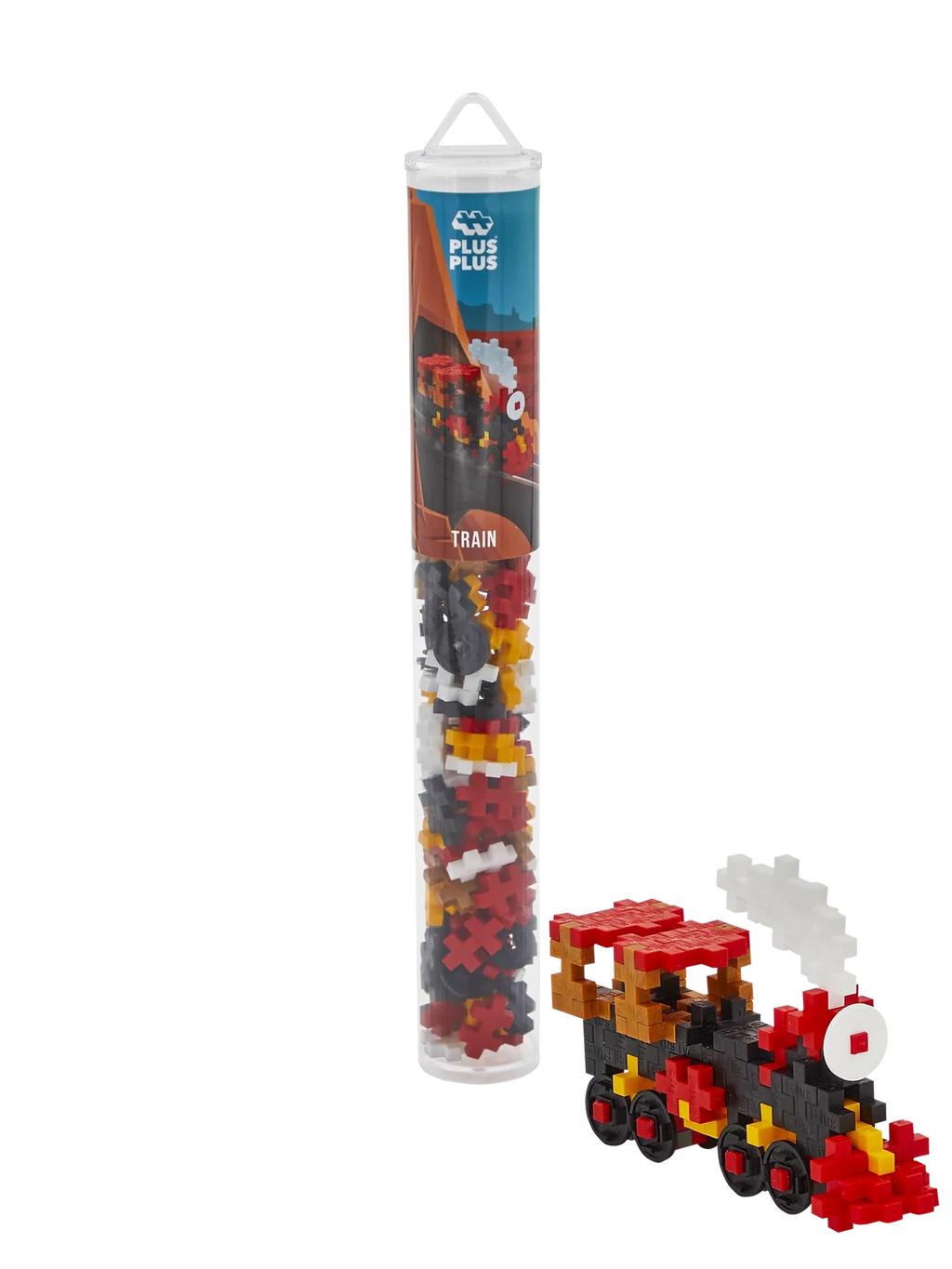 Plus-Plus Mini Tube Trein 100 stuks
