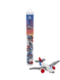 Plus-Plus Mini Tube Vliegtuig 100 stuks