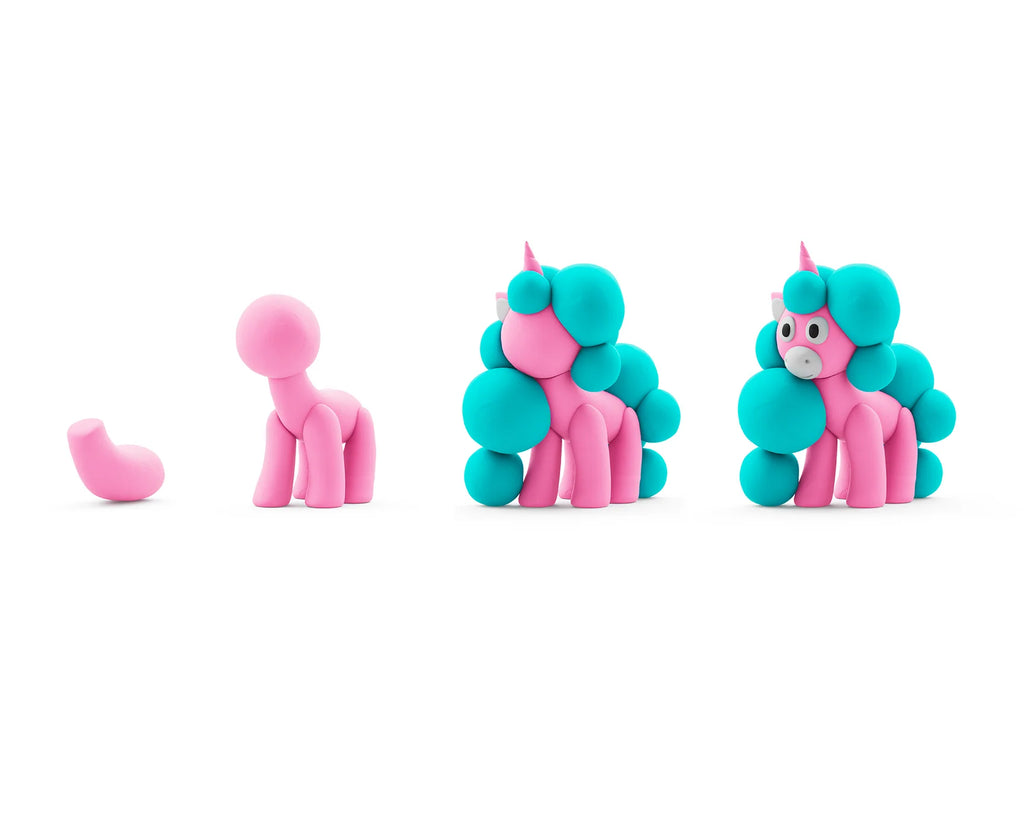 Hey Clay Rainbow Unicorns – 15 doosjes klei