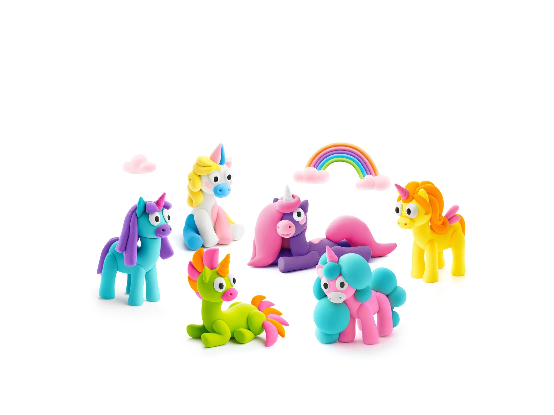 Hey Clay Rainbow Unicorns – 15 doosjes klei