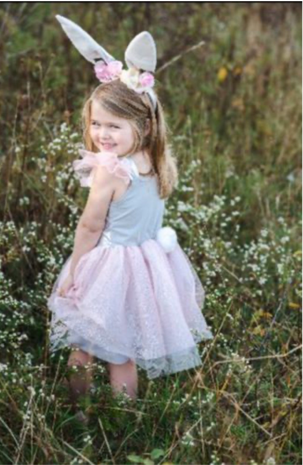 Woodland Bunny jurk met haarband