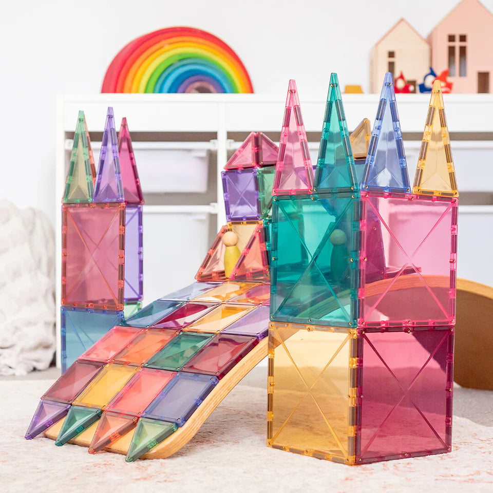 Connetix Pastel Creative Pack 120 stuks – Magnetisch speelgoed in pastelkleuren