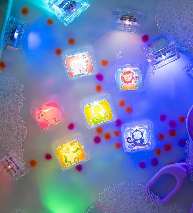 Glo Pals Zoo  6 dieren cubes