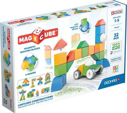 Geomag magnetische blokken 32 stuks