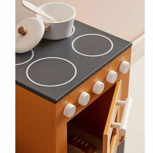 Houten fornuis met oven