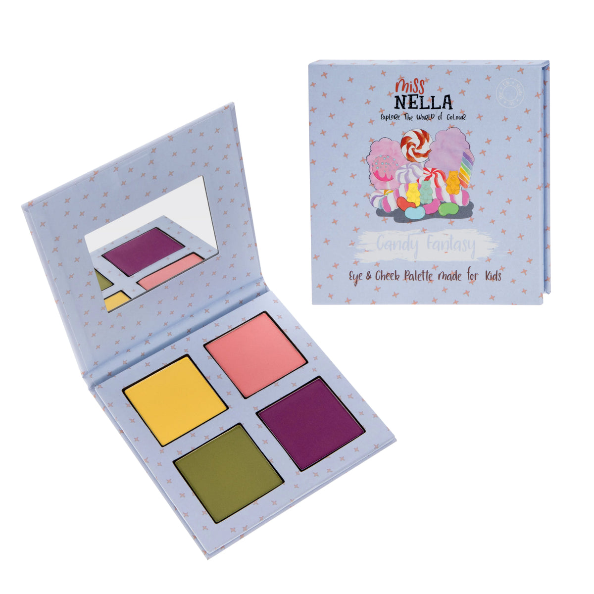 Miss Nella duo palet oog & wangen (4kleuren)
