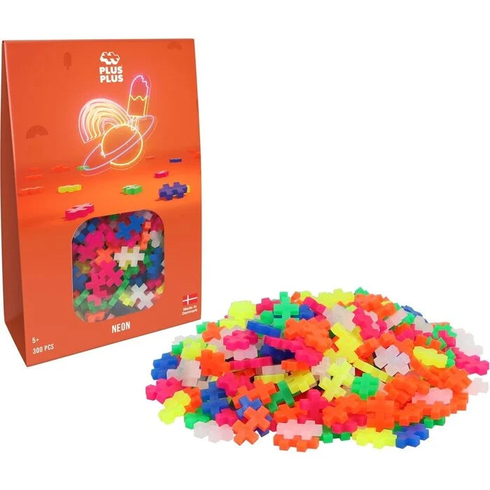 Plus-Plus Mini Neon 300 stuks