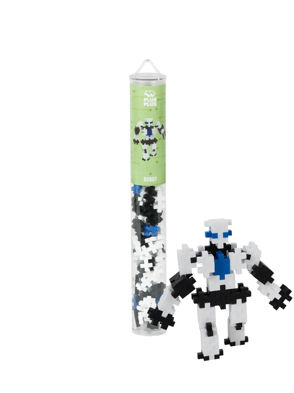 Plus-Plus Mini Tube Robot 100 stuks
