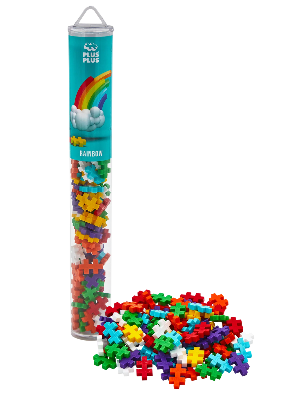 Plus-Plus Mini Tube Rainbow 100 stuks