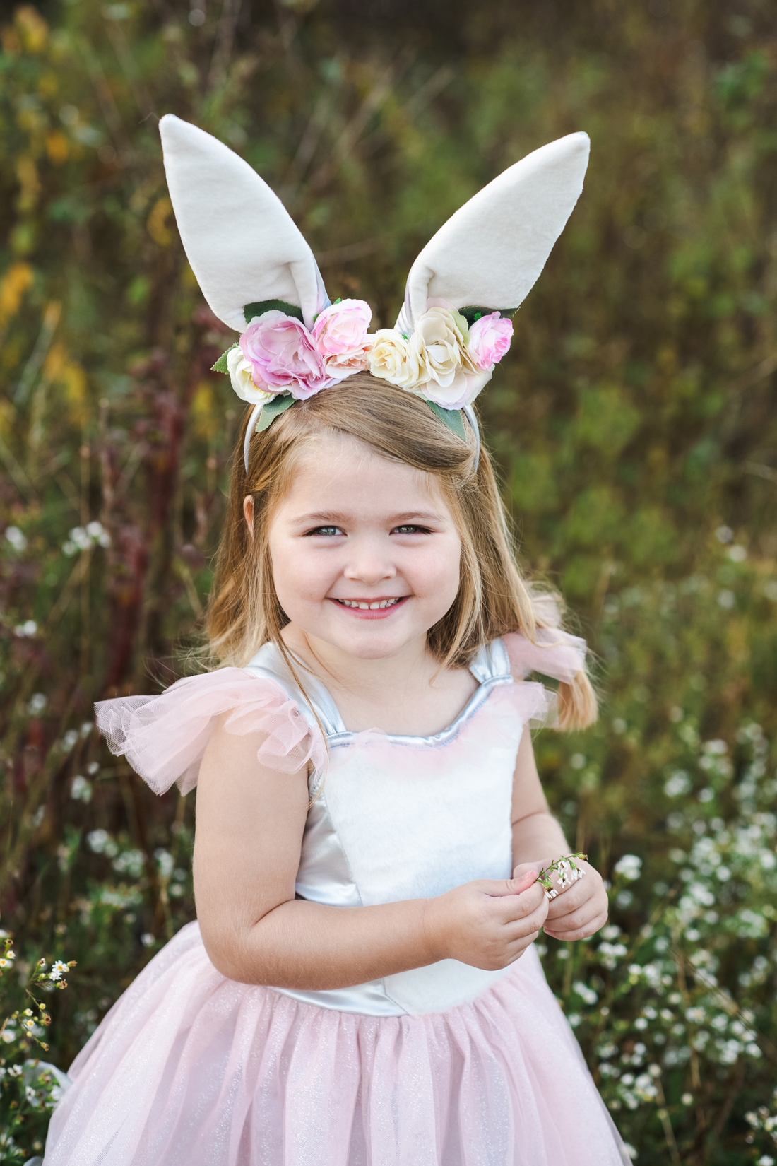 Woodland Bunny jurk met haarband